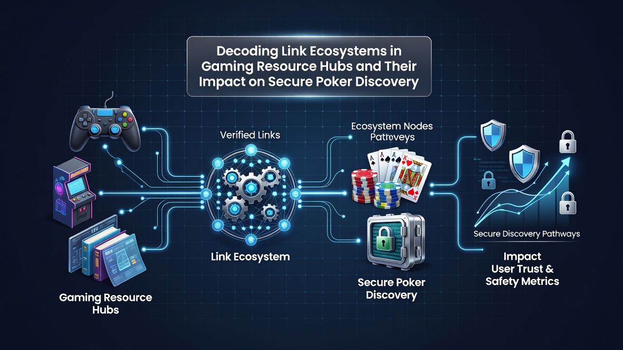 Chart illustrating security verification pathways through gaming hub link structures