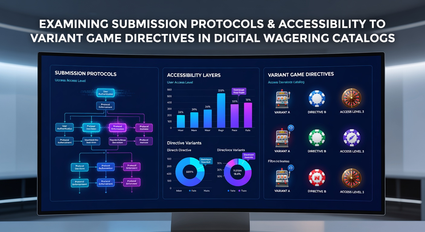Interface of a digital wagering catalog displaying submission protocol fields for game directives