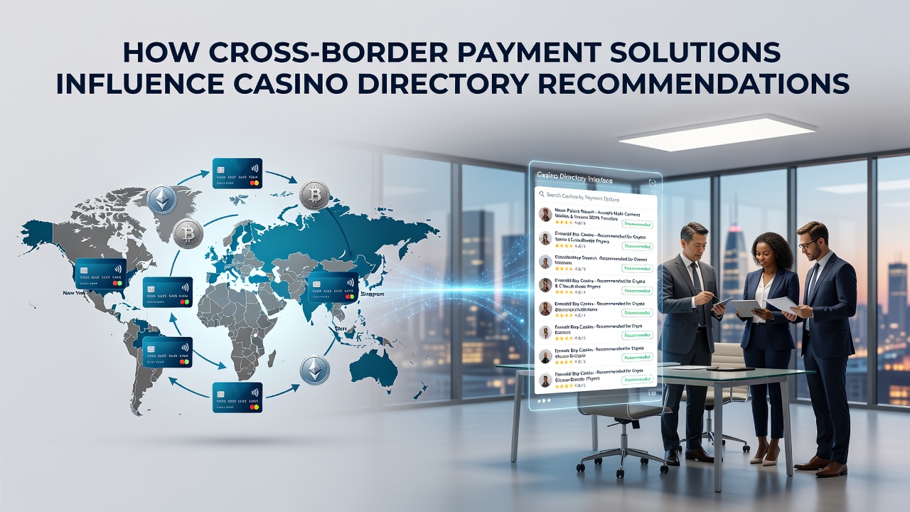 Digital transaction flows between international casino operators and payment providers