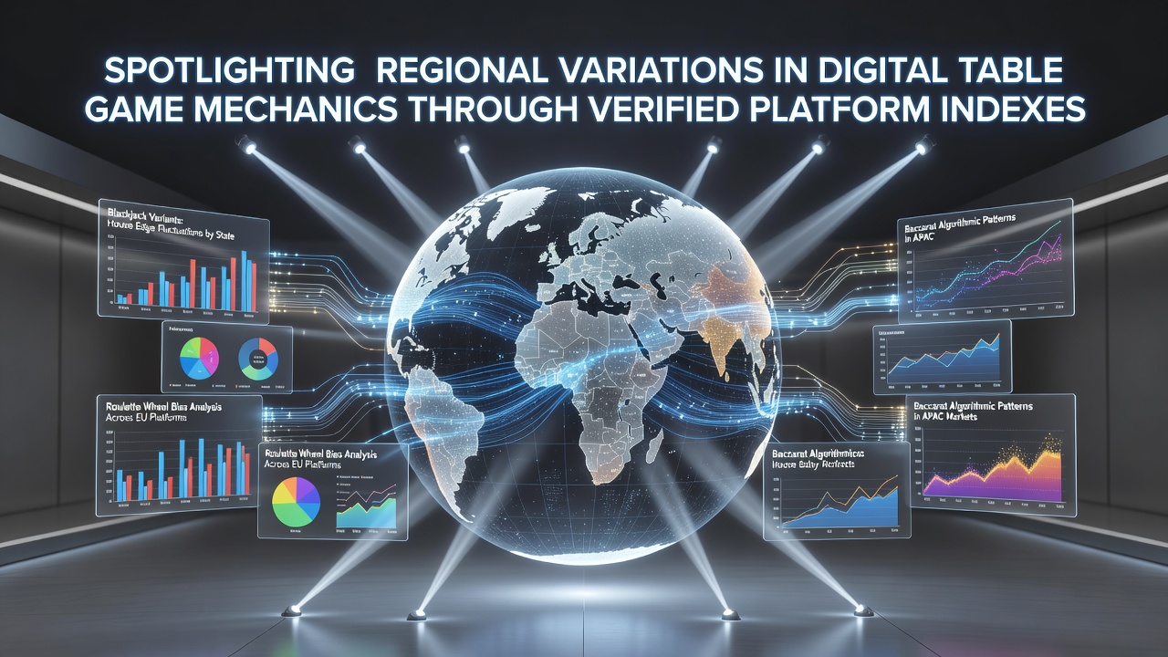 Overview of regional digital table game variations tracked in verified platform indexes