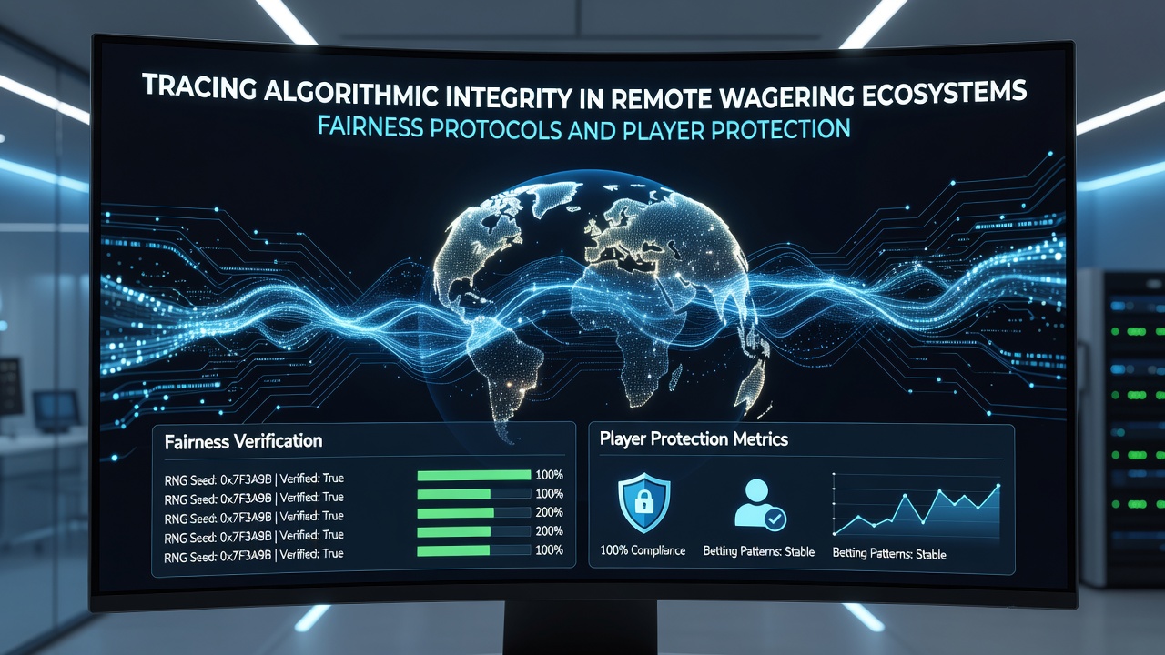 Detailed view of player protection dashboards and audit trails in remote wagering environments